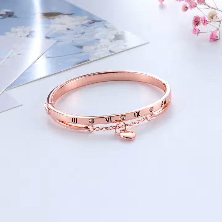 Roman Numeral Adjustable Bracelets