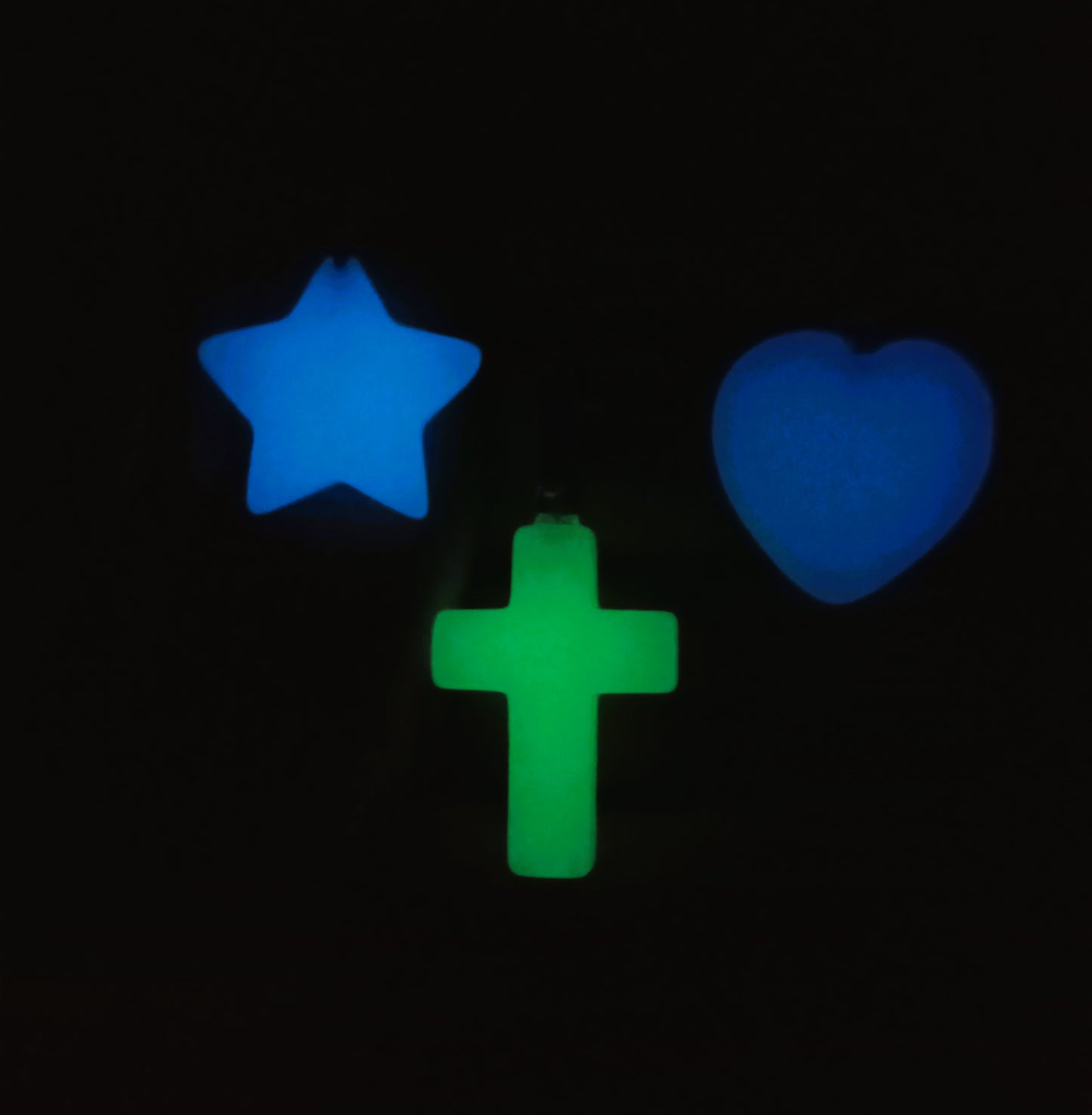 Glow in the Dark - Friendship Heart Necklace