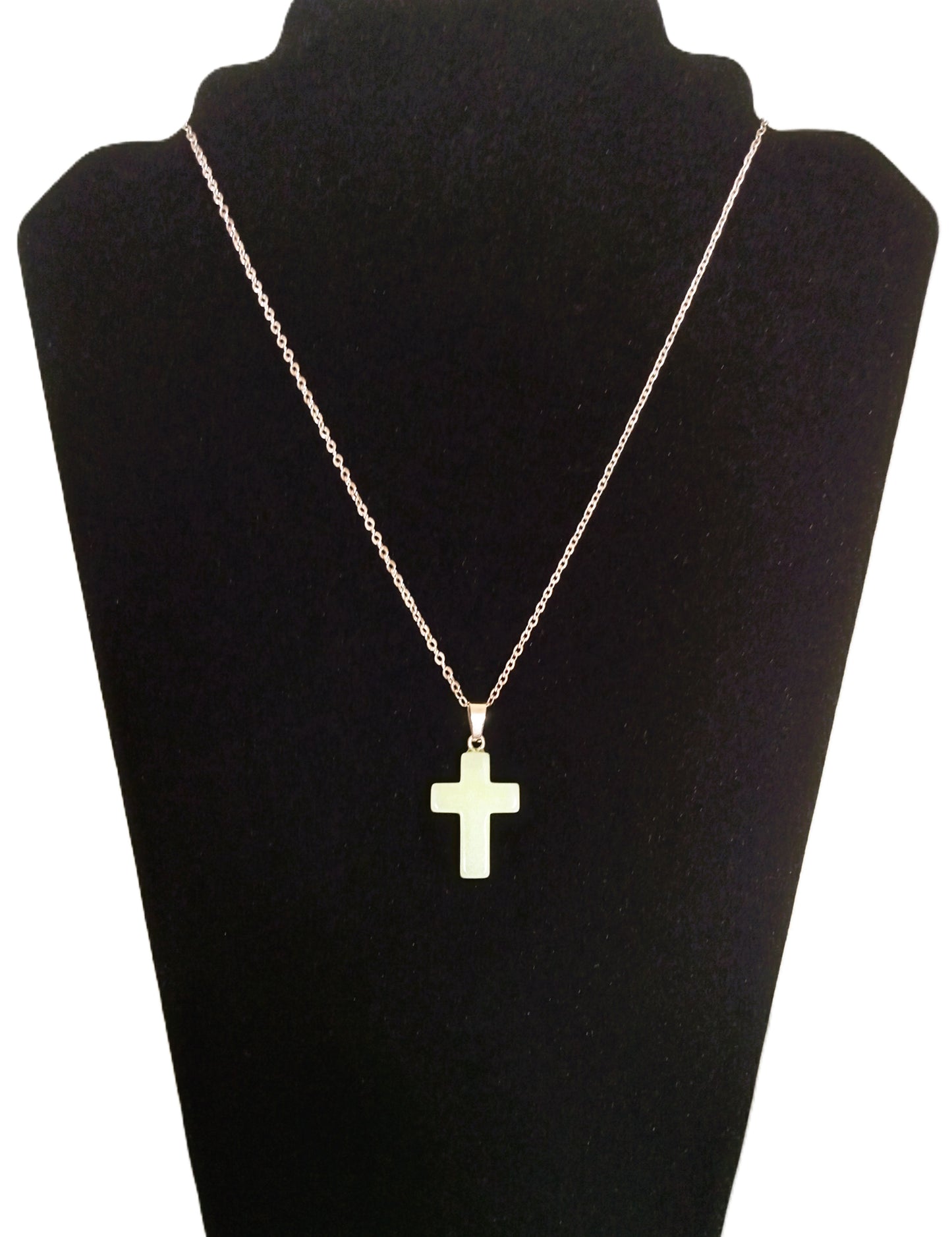 Glow in the Dark - Freindship Cross Necklace