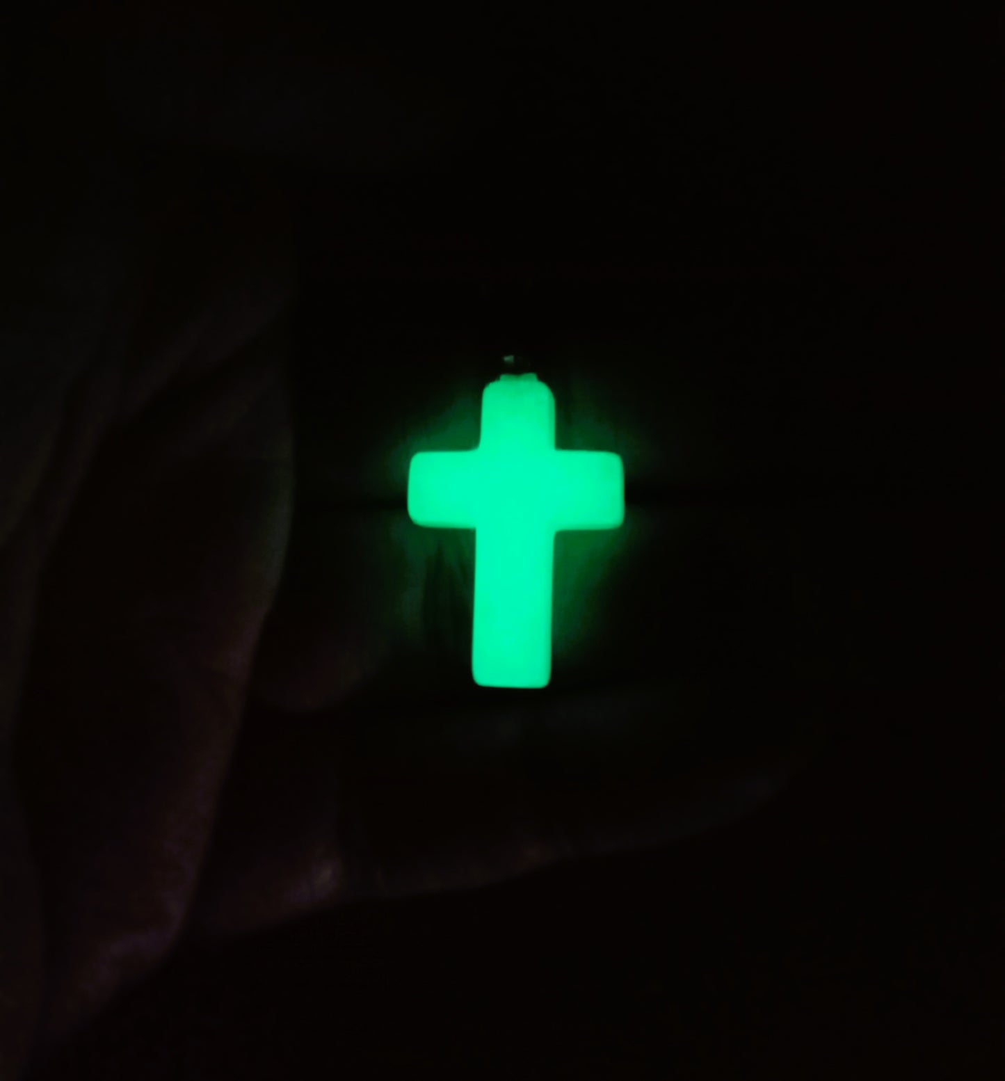 Glow in the Dark - Freindship Cross Necklace