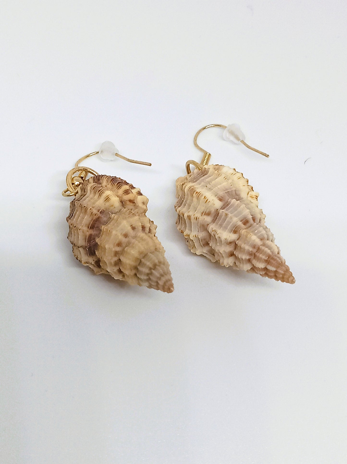 Conch Shell Drop Earrings