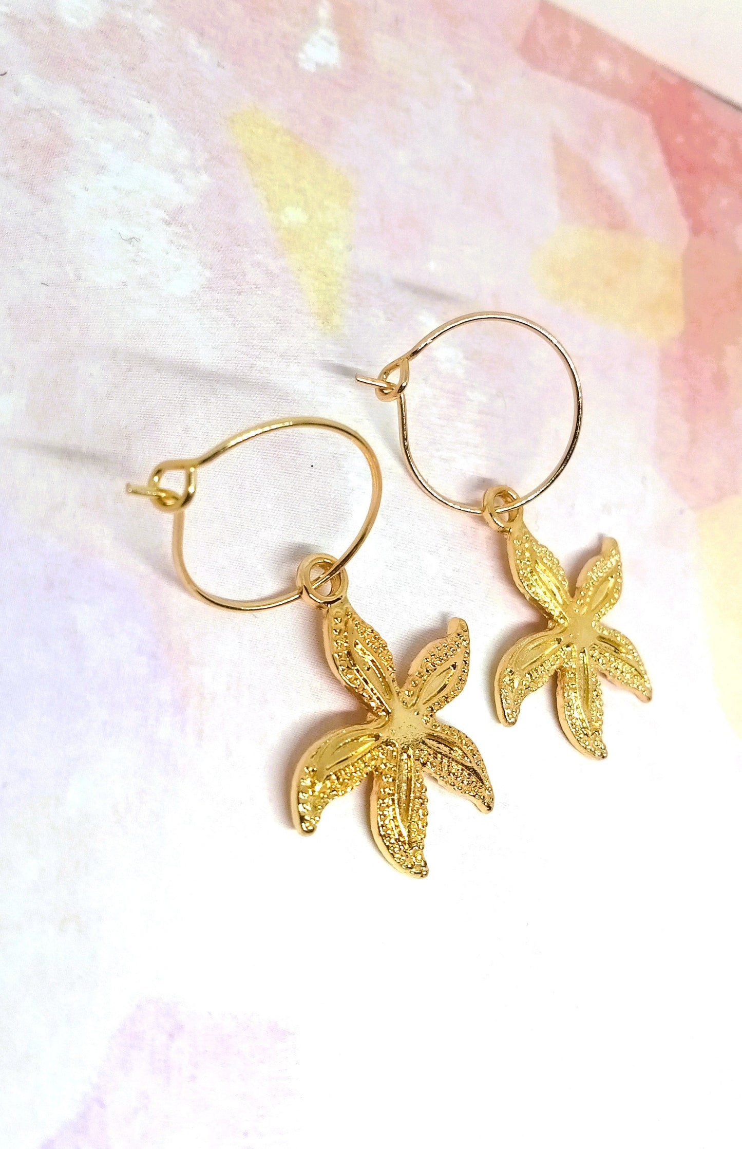 Starfish Dangle Earrings