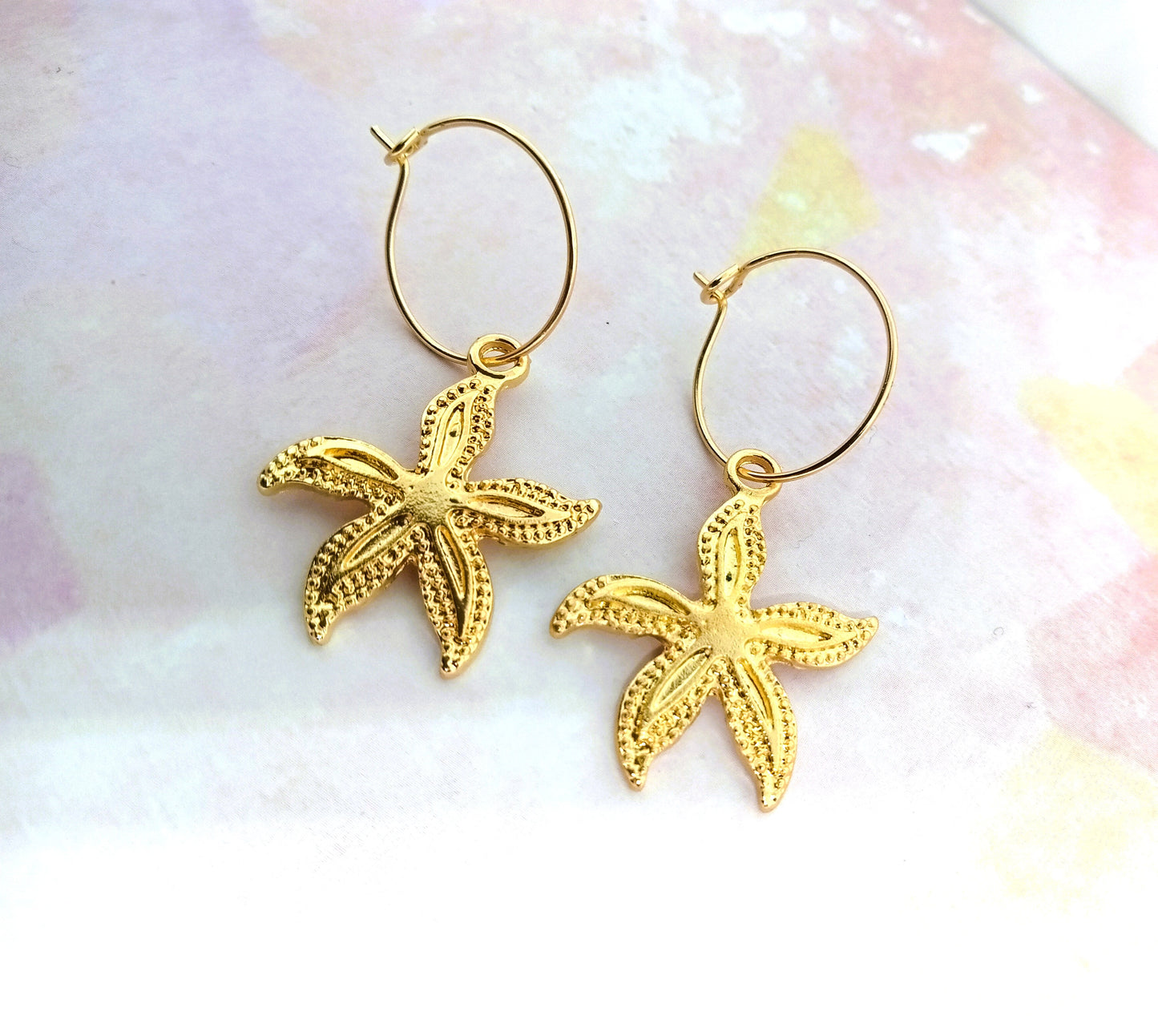 Starfish Dangle Earrings