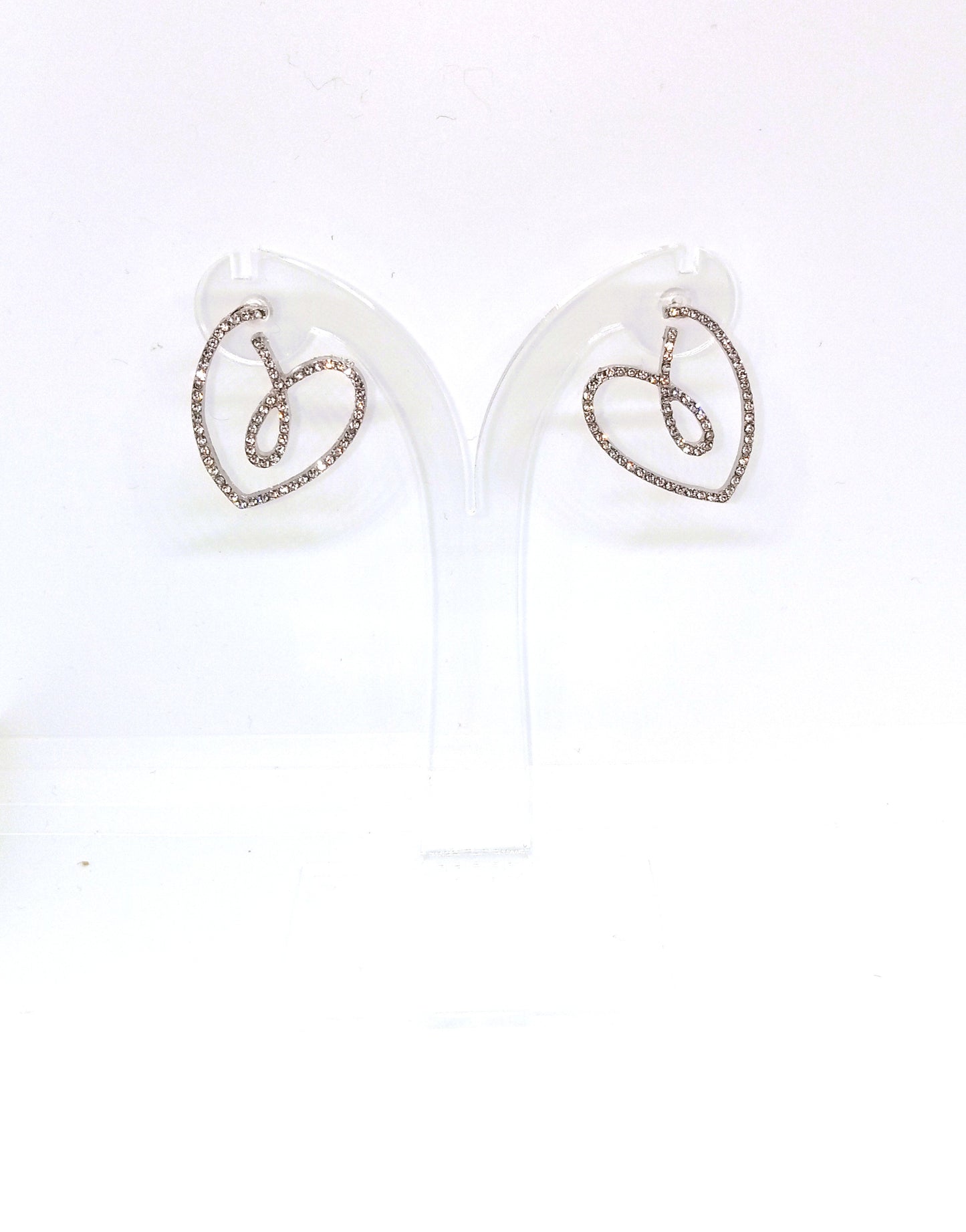 Sparkly Heart Earrings
