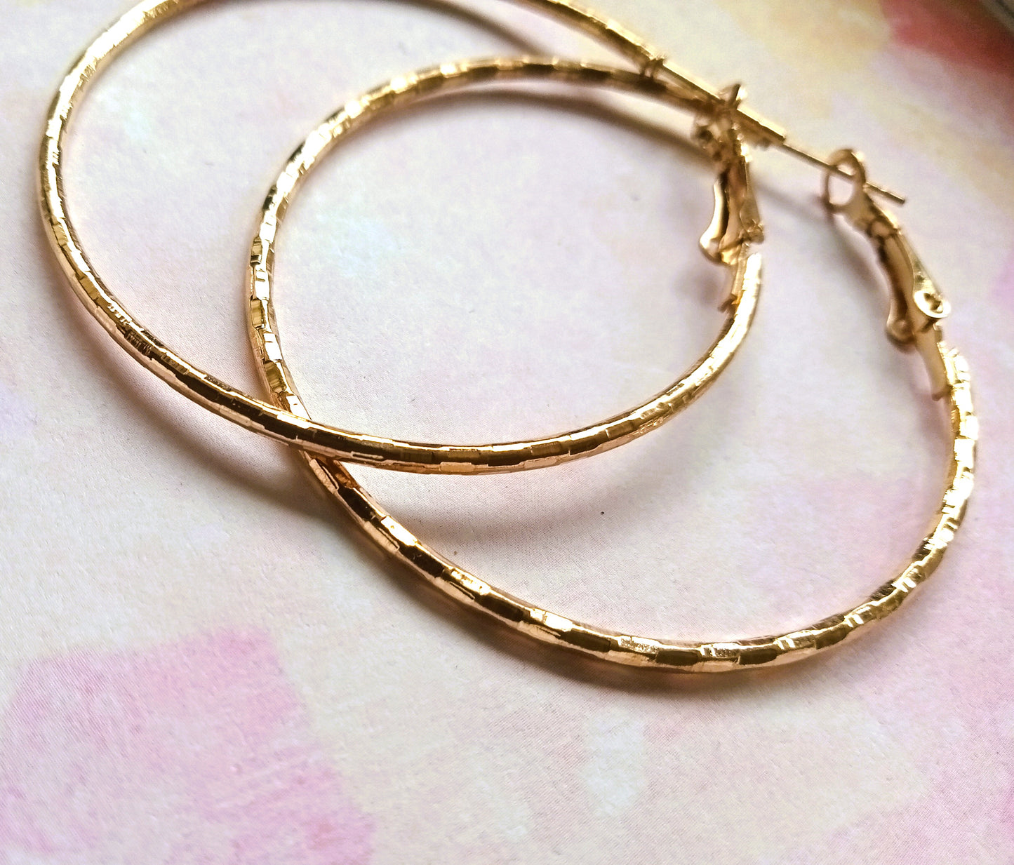 Gold Hoop Earrings
