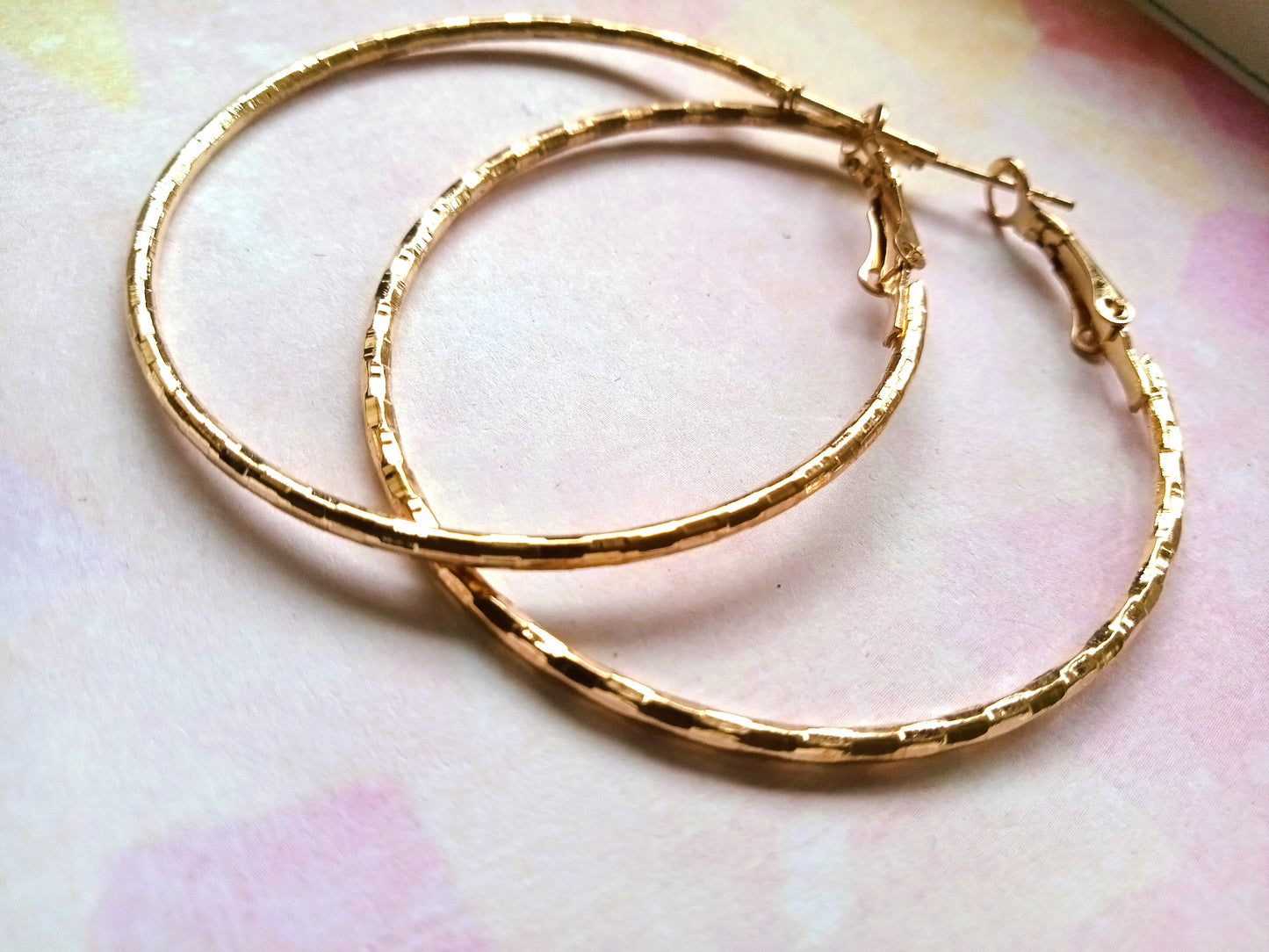 Gold Hoop Earrings