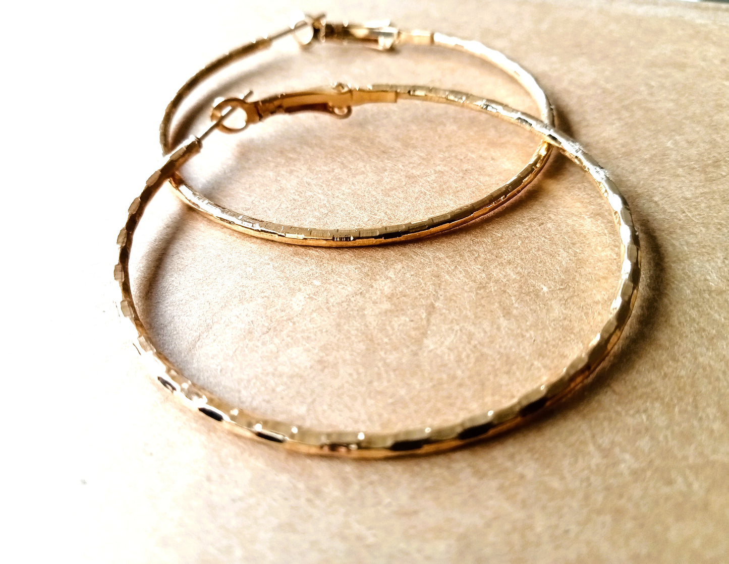Gold Hoop Earrings